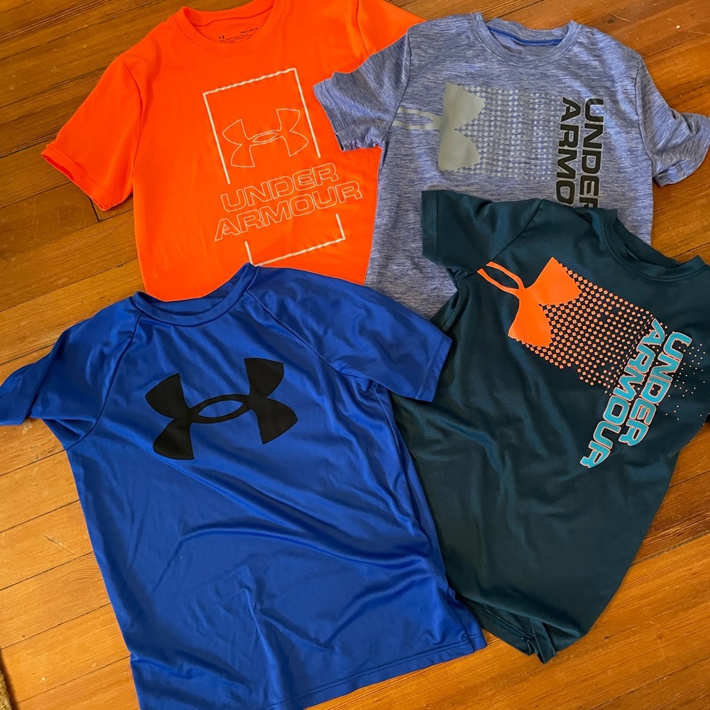 Boys Under Armour shirts